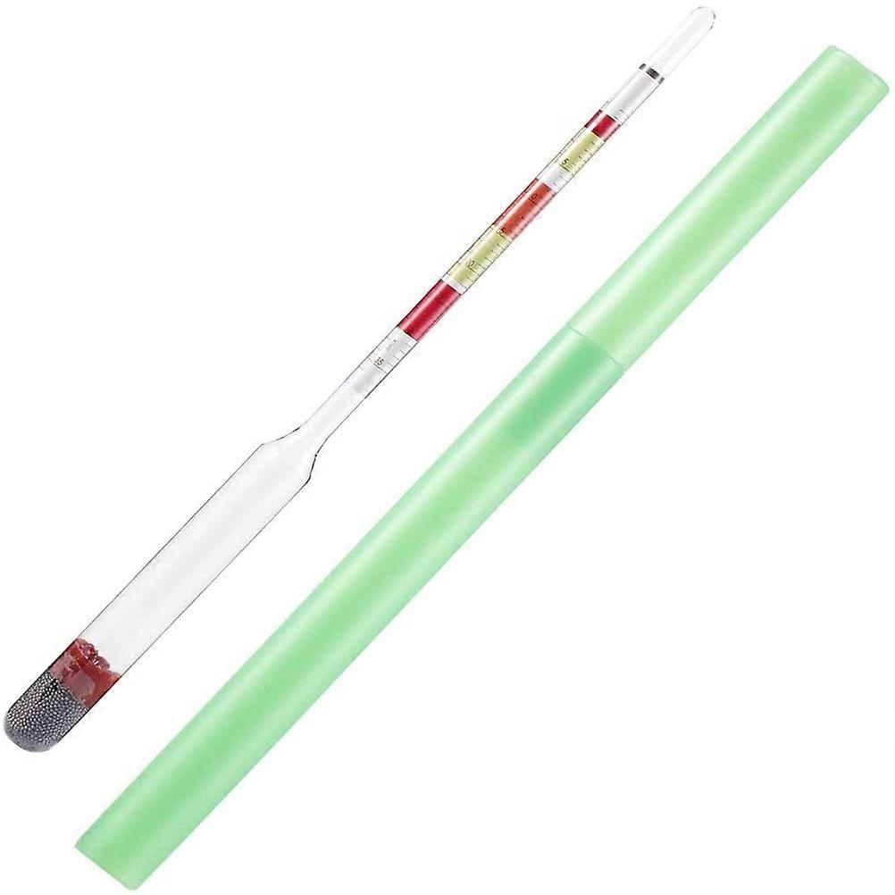 3 Scale Hydrometer Alcohol Brix Meter 3 in 1 Densimeter compatible Wine Beer