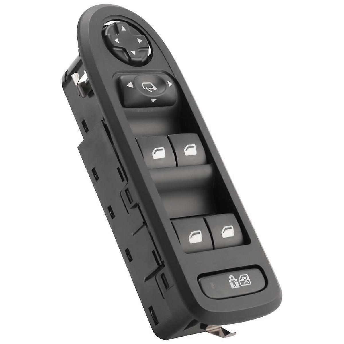 Interruttore alzacristalli elettrico per 508 C5 5 porte Hatchback Station Wagon 96659465ZD 98026370ZD 96644917XT 96599975XT Nero