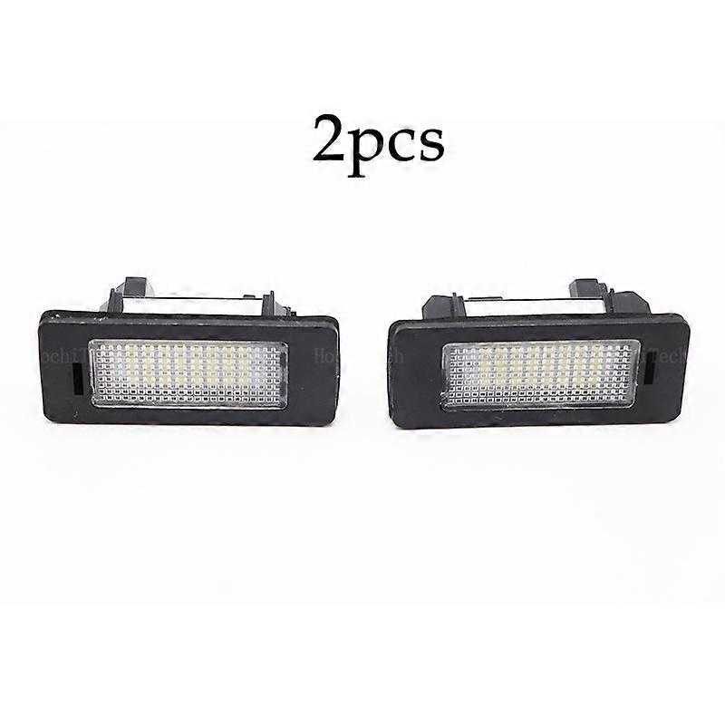 2PCS License Plate Light For BMW 1 3 5 x Series E82 E88 E90 E91 E92 E93 E39 E60 E61 X5 E70 X6 E71 LED License Number Plate Lamp
