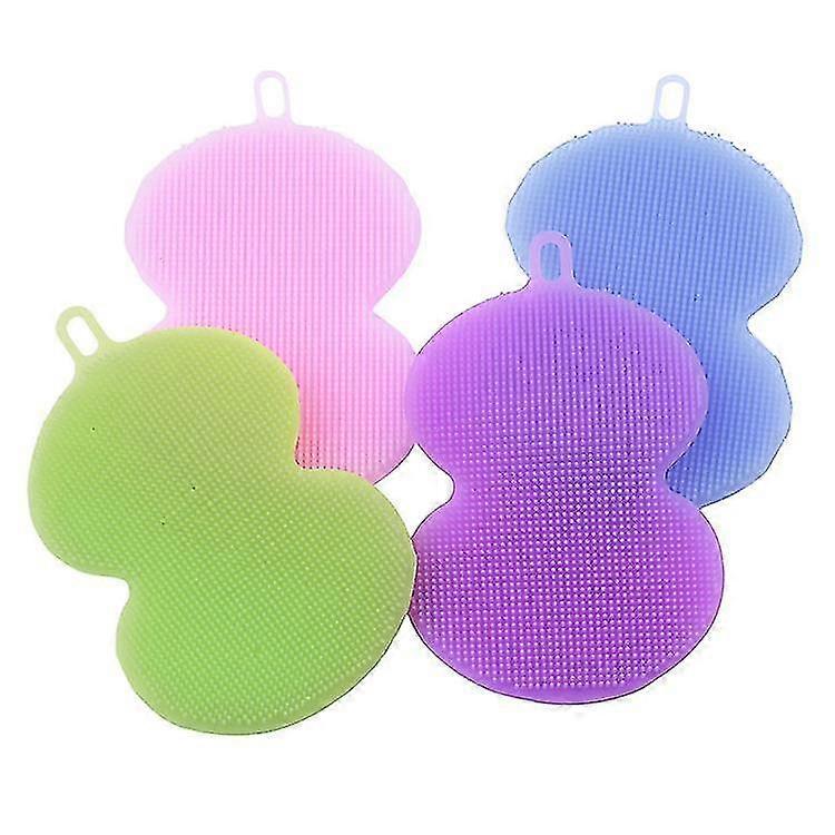 Ant Silic Dish Spon (set Of 4)