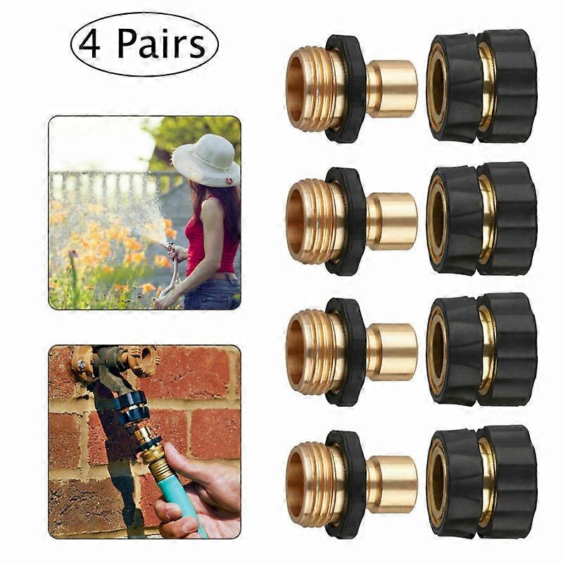 Brass Thread Hose Water Tube Quick Connect Set Tap Adaptor Universal Garden Quick Connector Garden Watering Tool Drop Shipping
