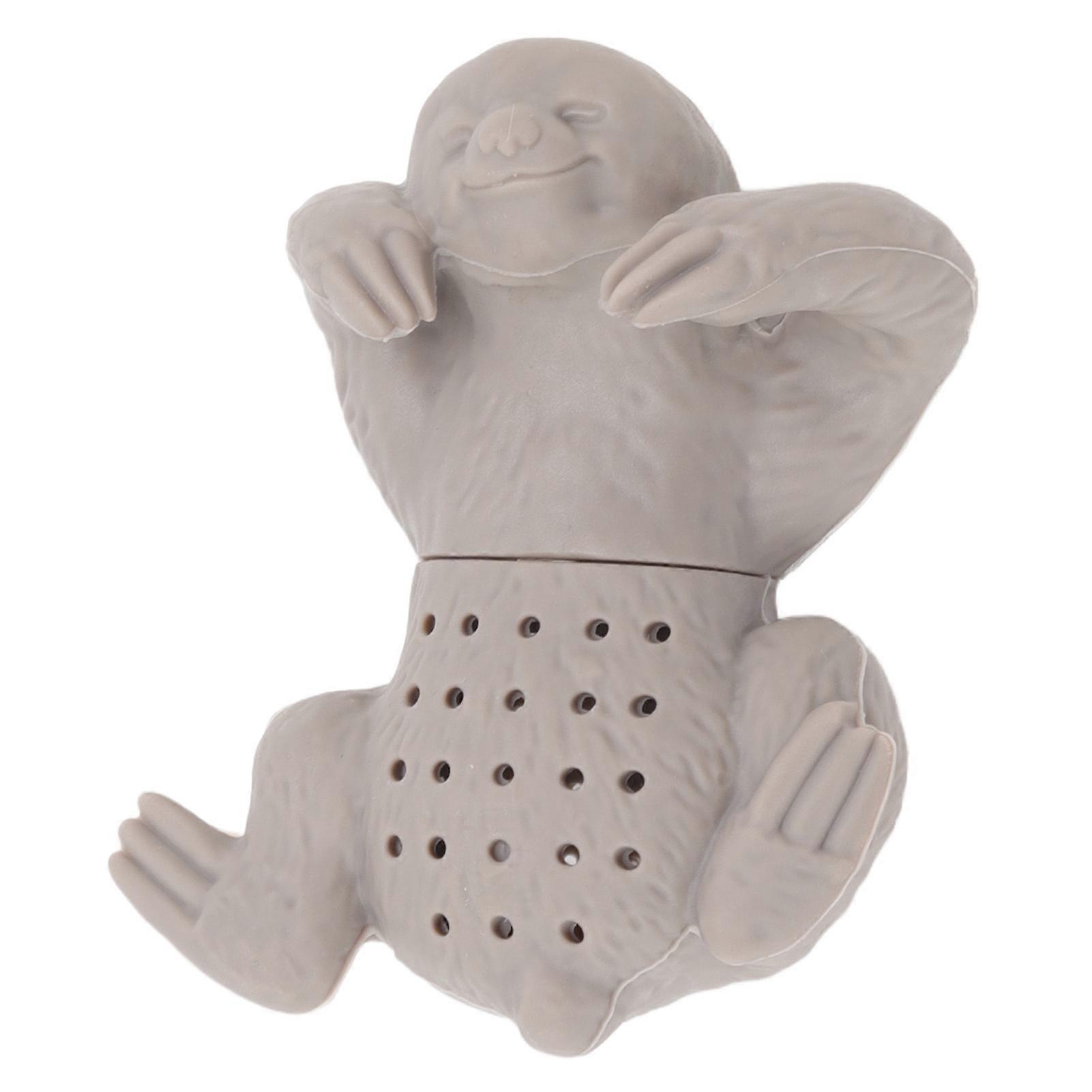 Silikon-Tee-Ei Niedliche Tierform Flexibler Silikon-Teesieb-Filterdiffusor Steiler für losen Tee