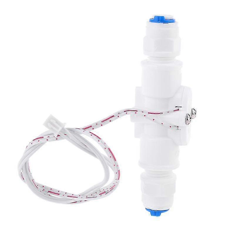 Water Flow Switch Interface Size 1/4-inch NPT PE Tube Liquid Flow Sensor Switch