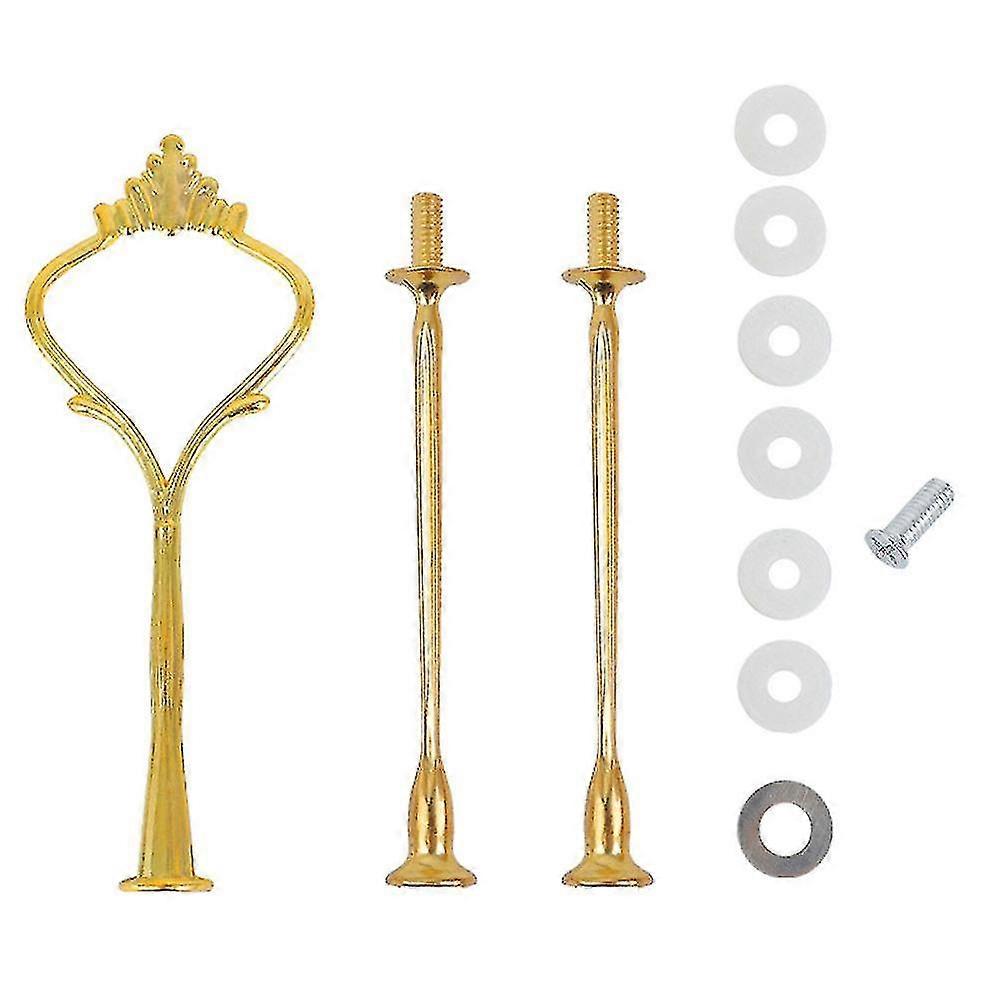 10 مجموعة تركيبات حامل الكيك أطقم صينية متدرجة ل 3 طبقة حامل حامل الكيك الأجهزة