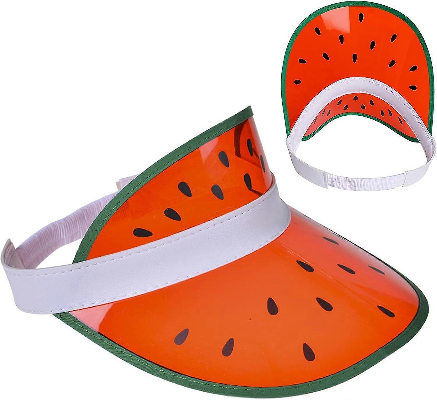 Sun hat, watermelon pattern sun hat, suitable for outdoor summer travel (1 pack)