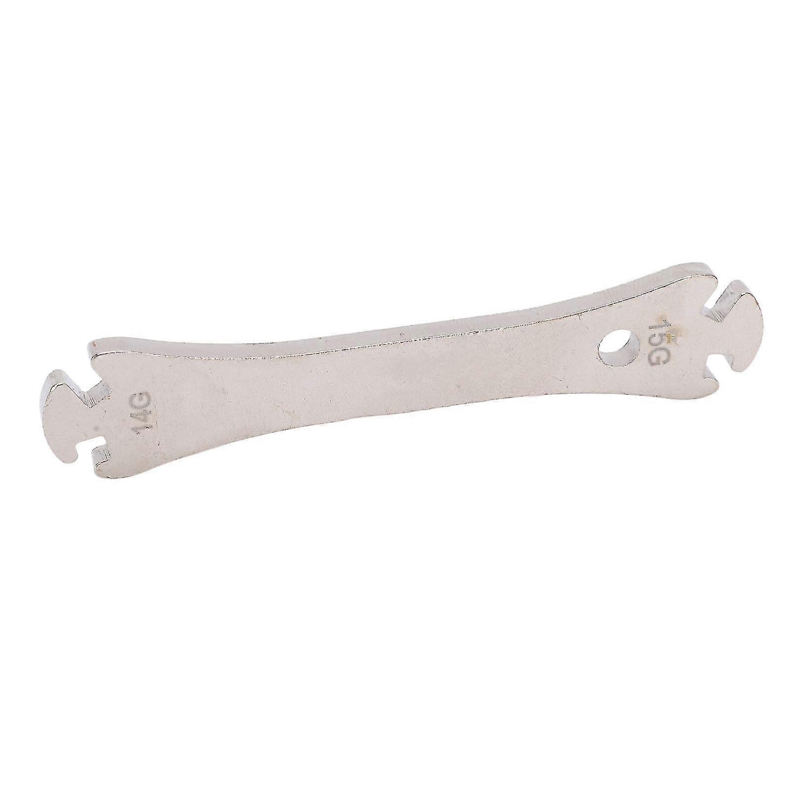 Stainless Steel Bike Spoke Wrench for Outdoor Rim Adjustment and Tightening
