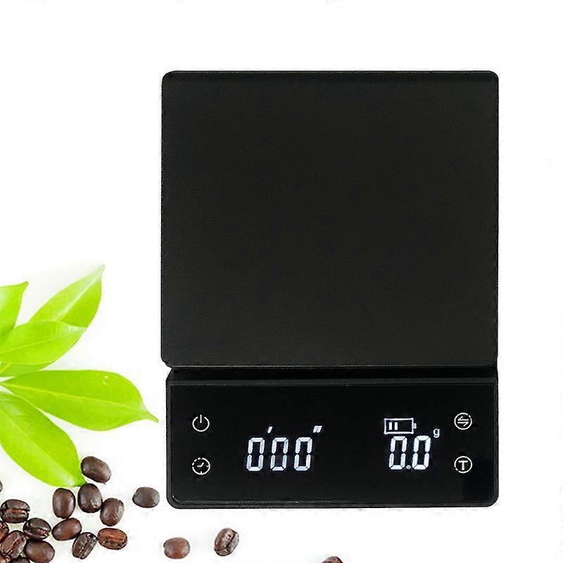 New Coffee Scale with Timer Electronic Scale for Hand Brewed Coffee 3kg/0.1g Kitchen Scale