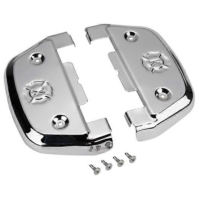 Motorcycle Passenger Footboard Covers Dshaped Floorboard Covers for Electra Glide Street Glide Road Glide Ultra Limited Softail