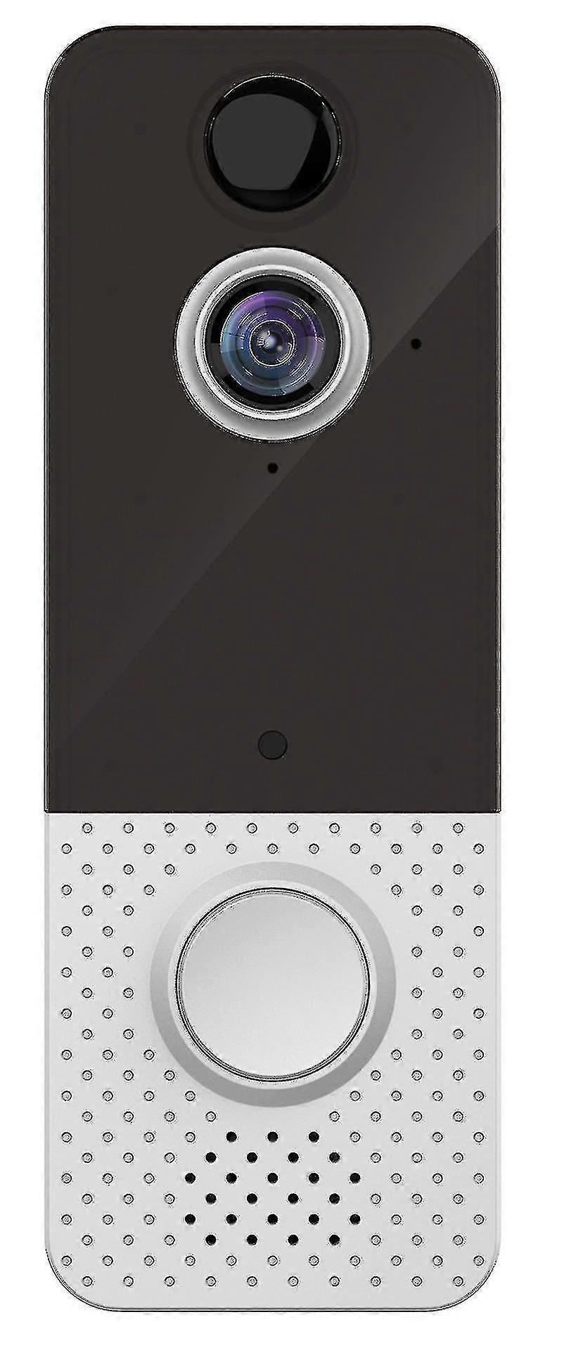 Dernière version de Sonnette Sans Fil Avec Caméra, Sonnette Vidéo Sans Fil 1080P, Avec Buzzer, Détection De Mouvement, Grand Angle, Audio Bidirectionnel