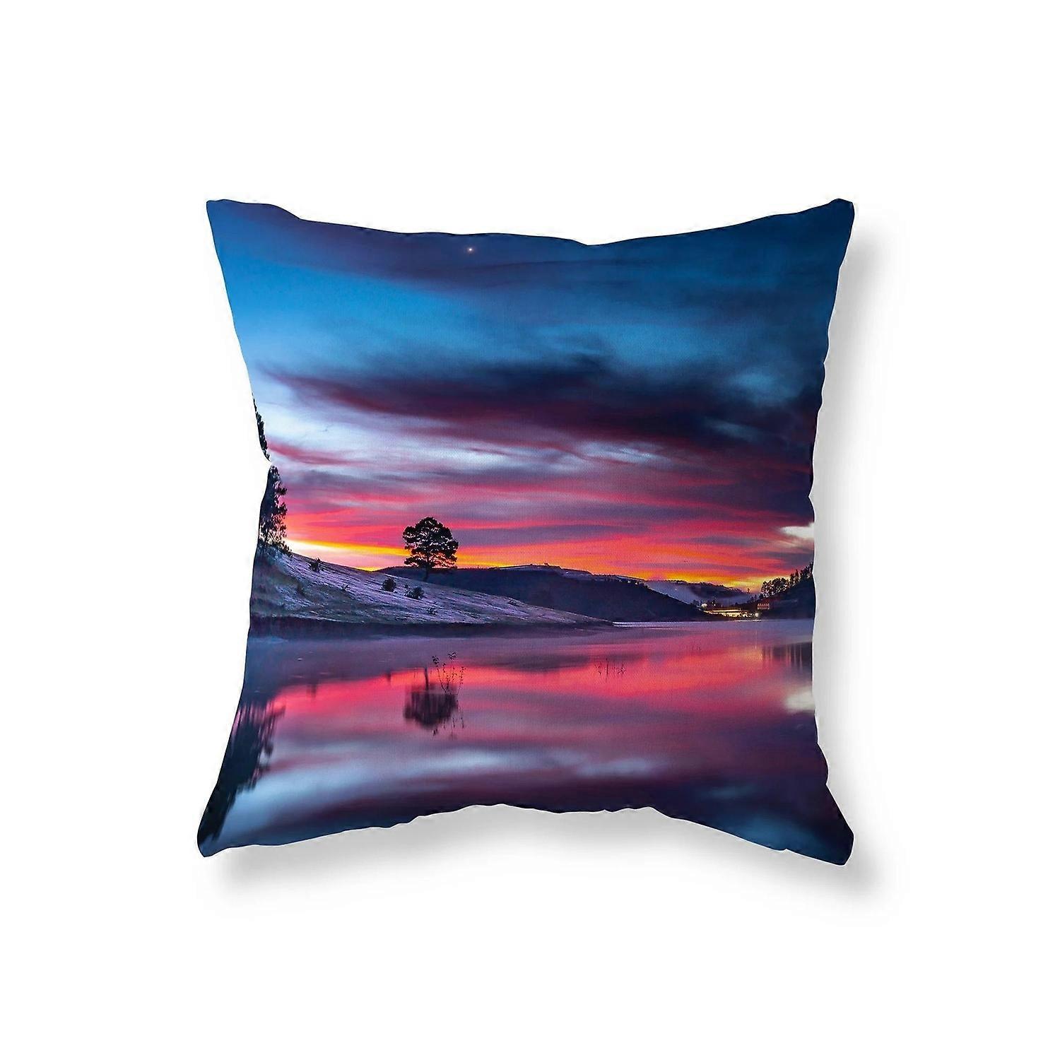 Tryck örngott Soffa Kuddfodral Design Stil -62