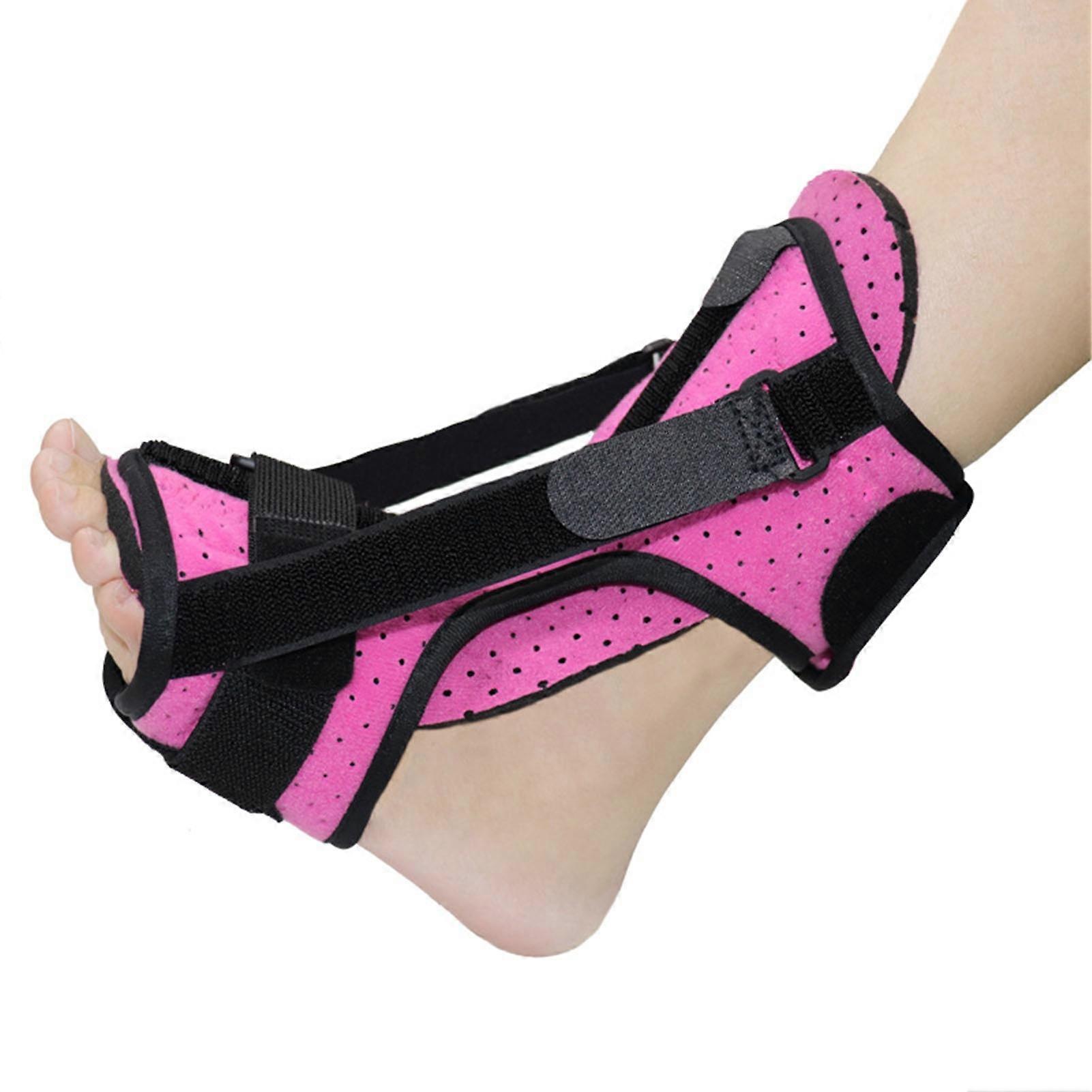 Plantar Fasciitis Splint High Elasticity Adjustable Sweat Absorption Fastener Tape Design Universal Size Fasciitis Splint Achilles Tendonitis Foot Sup