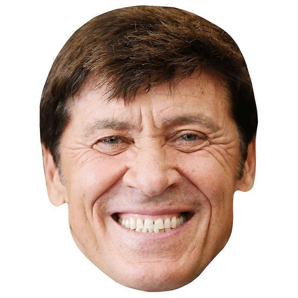 Gianni Morandi (Smile) Celebrity Mask, Flat Card Face