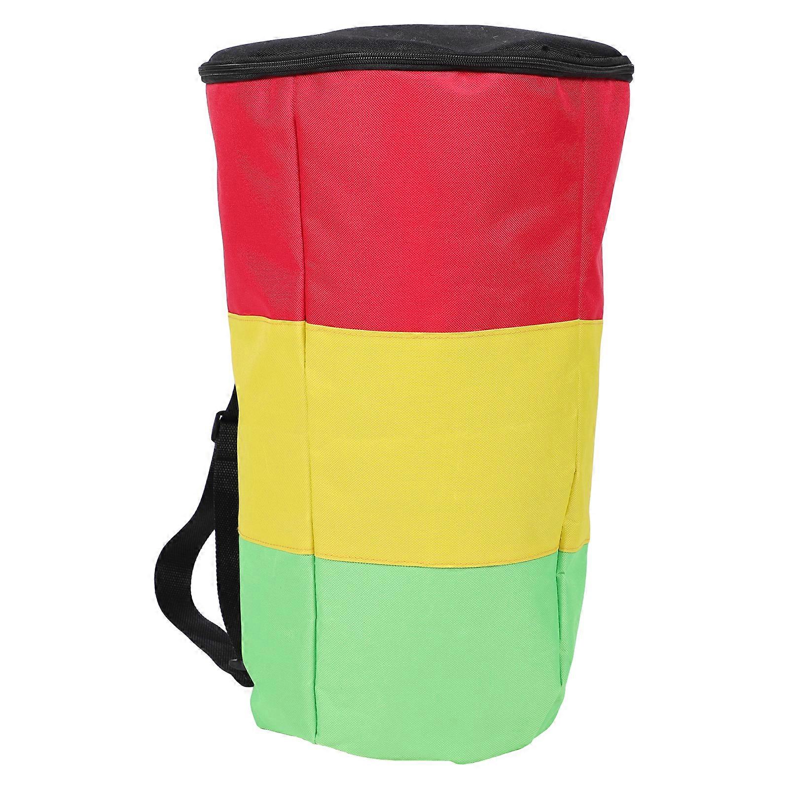 Tote Bag Backpack Large Capacity Bag Practical Backpack Portable African Drum Bag Shaker