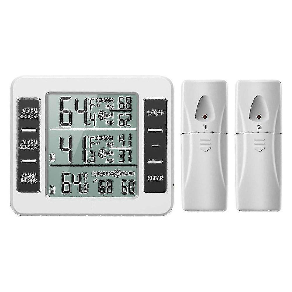 Upgraded Version Refrigerator Thermometer