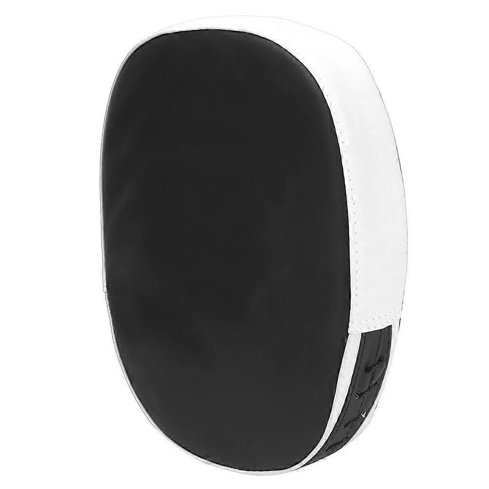 2024Hand Target Training Punch Pad Practice Mitt Fighting Hand Gant Pads Boxing Tools (Noir + Blanc)