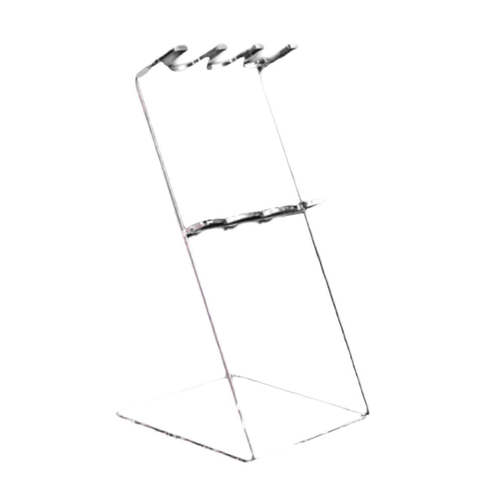 Pipette Rack Scientific Instrument Organizer Sturdy Practical Pipettor Stand 3 Holes