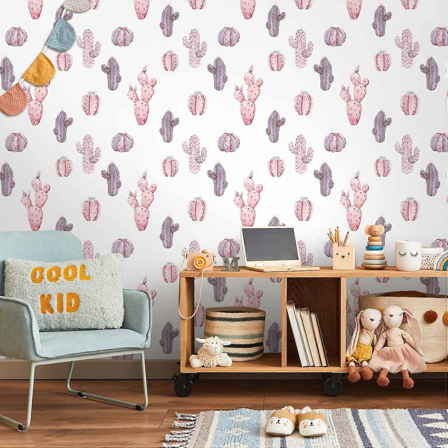 Papel de parede - Pink Cacti
