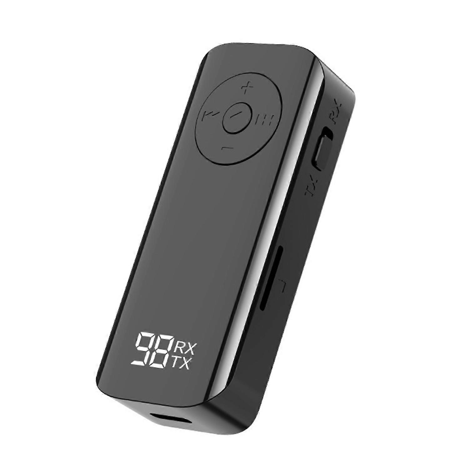 Bluetooth-compatible 3.5mm 3.5mm Jack Wireless Audio Receiver Noise Reduction 3 Sound Modes