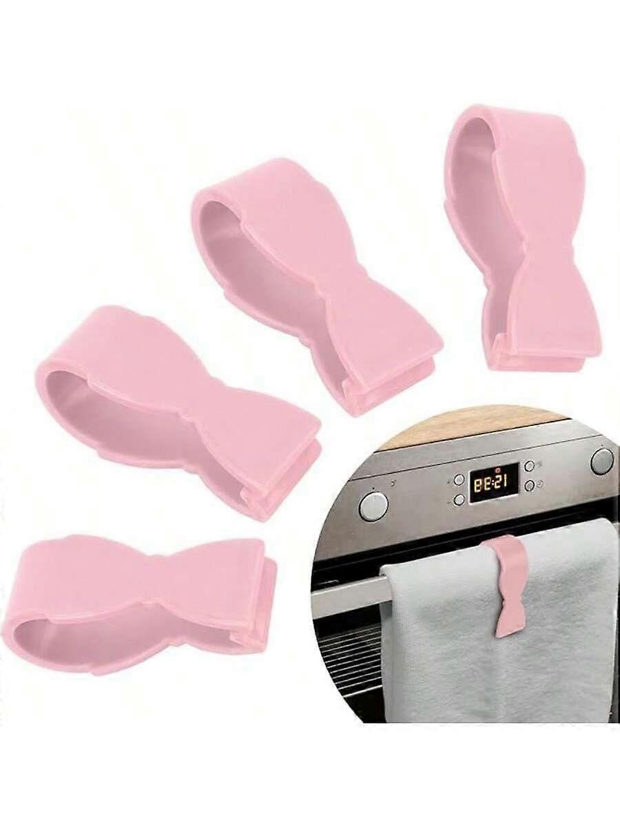 1pc/4pcs/8pcs Kitchen Towel Clip To Prevent Towels From Falling Off - Suitable For Kitchens, Oven Handles, Bathroom Towel Racks, Dishwashers, Stoves -