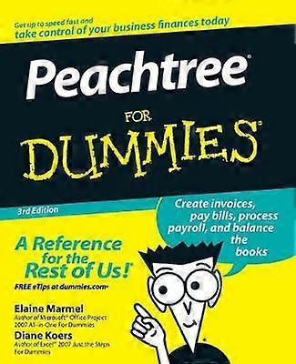 Peachtree For Dummies 3e