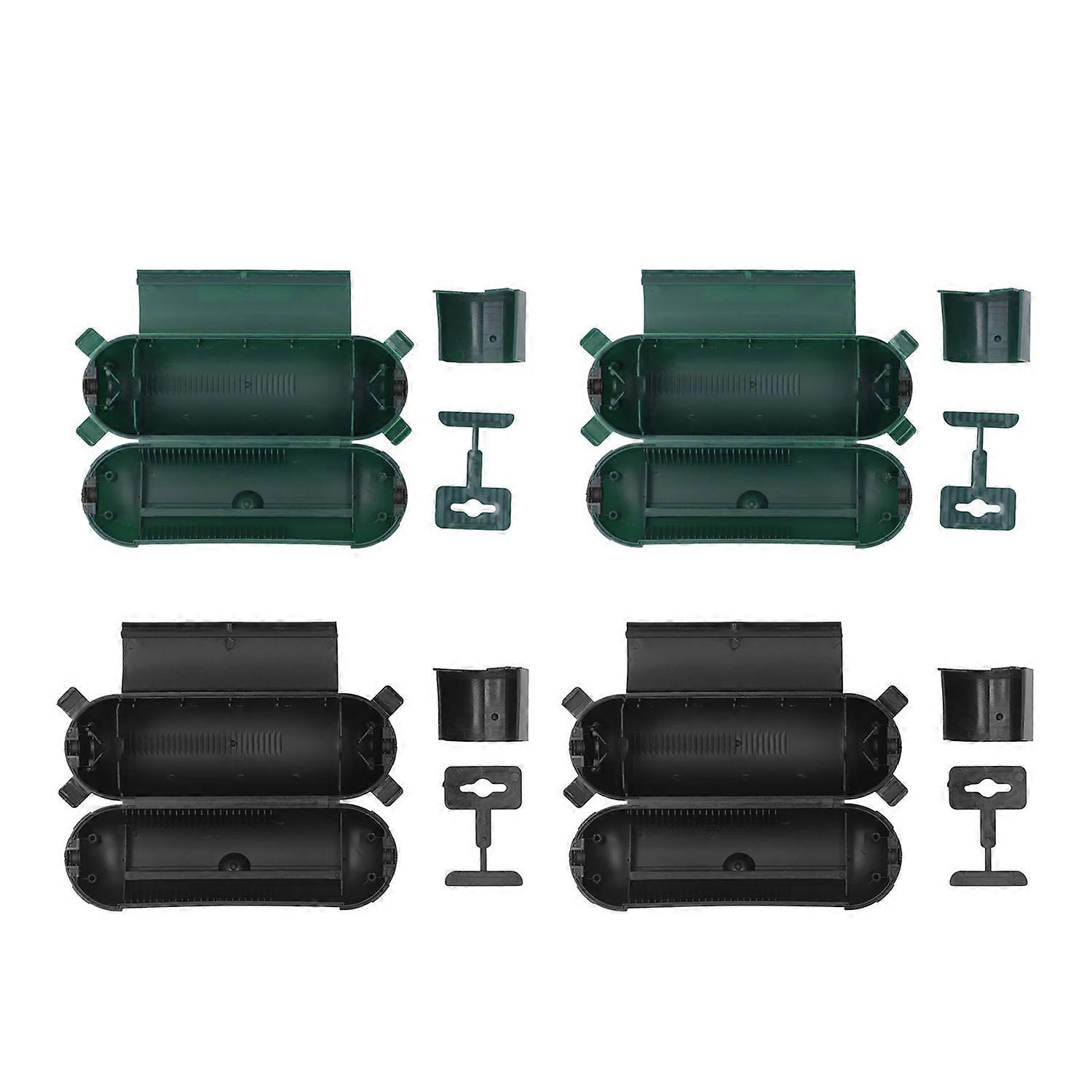4 قطع في الهواء الطلق تمديد الحبل غطاء السلامة مقصورة قابل للتعديل تسرب الماء التوصيل الكهربائي ب
