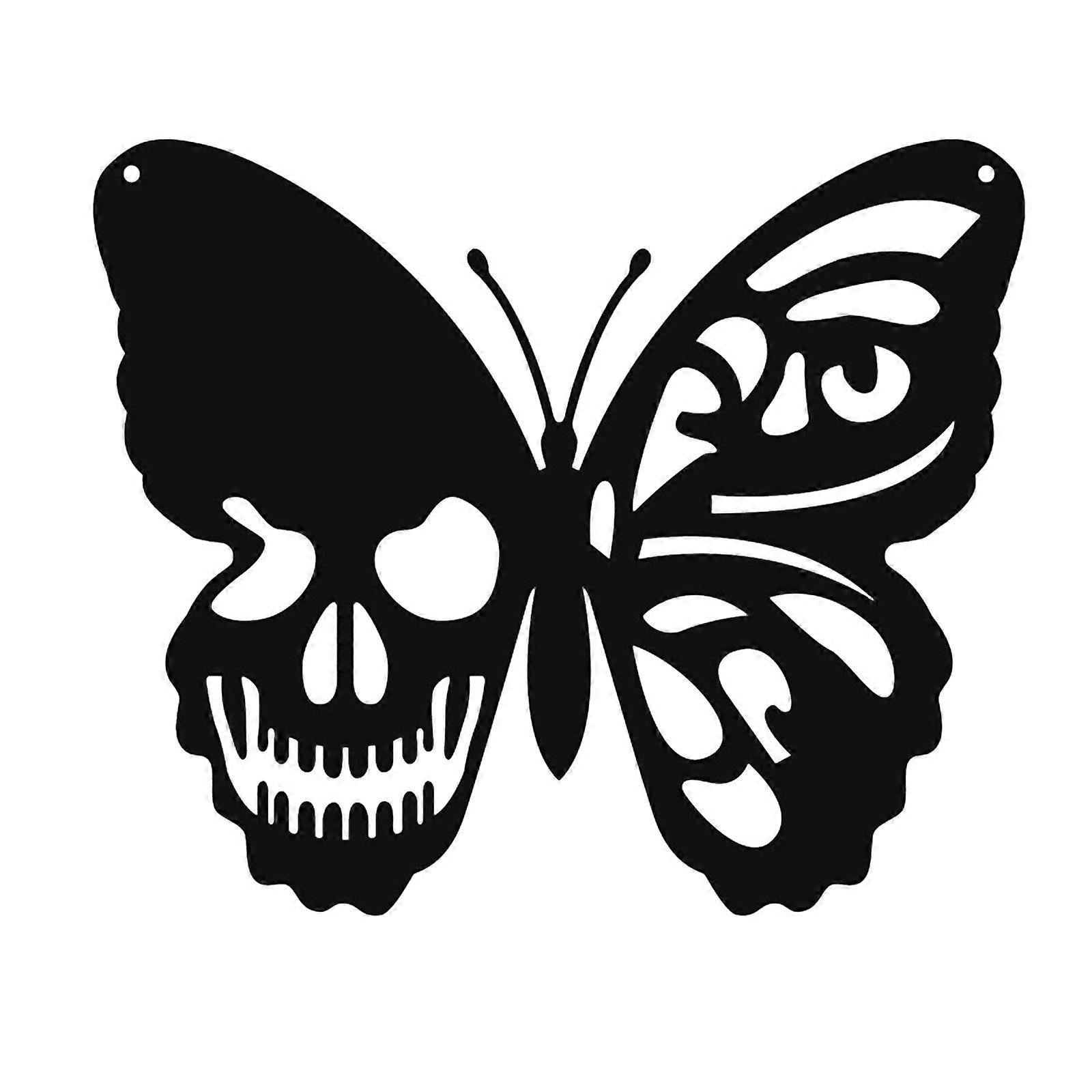 Stylish Skeleton Butterfly Metal Wall Decor for Any Space