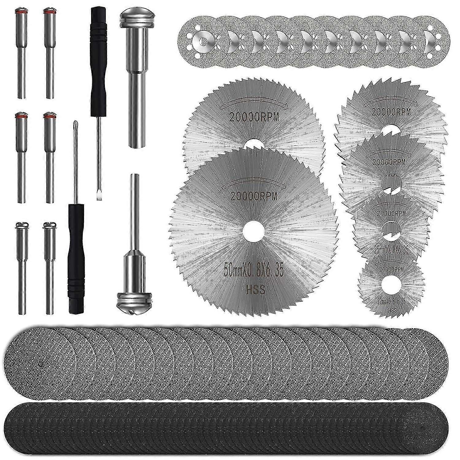Cutting Discs Set For Rotary Tool 106pcs, Resin,diamond Cutting Wheel