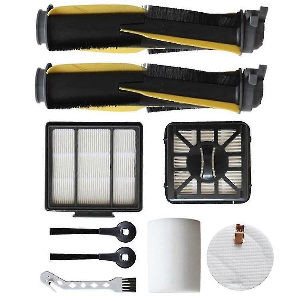 For Shark Rv1001ae Rv101 Sweeper Side Main Brush Filter Elements