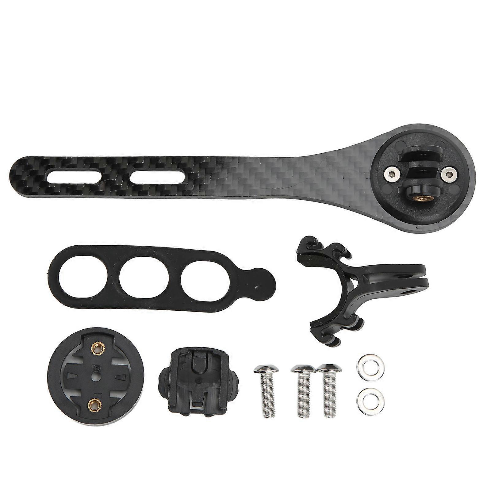 Cykelcomputerholder Integreret styr Frempind Kulfiber Aluminiumslegering Cykel Computer Mount
