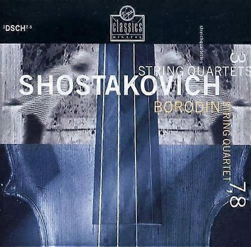 Borodin String Quartet String Quartets 3 7 amp 8 CD
