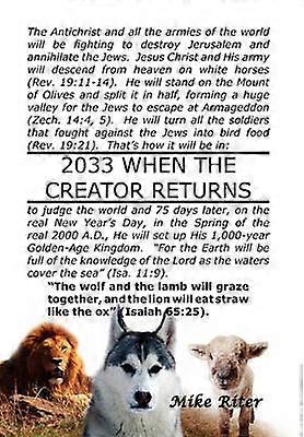 2033 When the Creator Returns