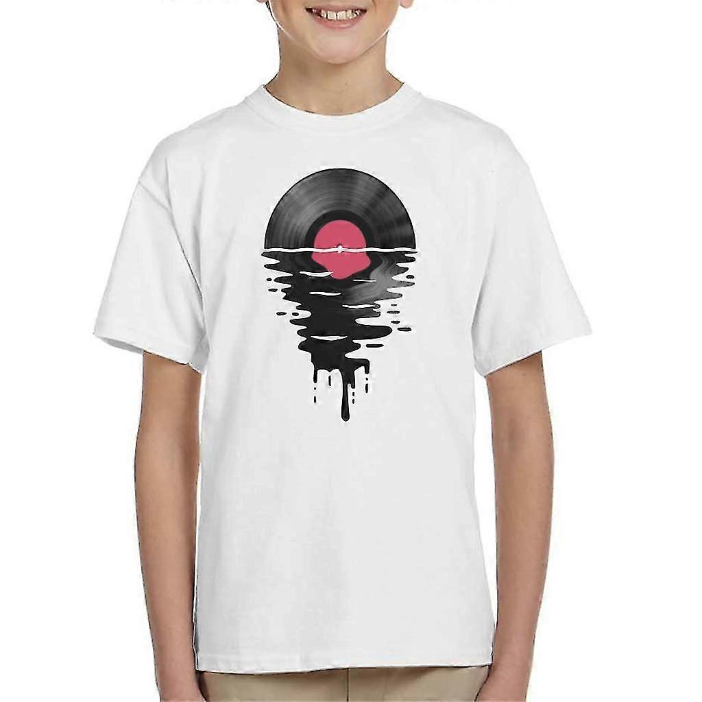Vinilo Lp Record Sunset Camiseta Niño
