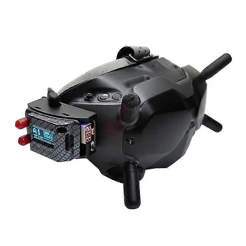 URUAV 5.8G RX PORT 3.0 PLUS Digital to Analog Receiver Board Adapter Metal Mounting Case Shell Combo