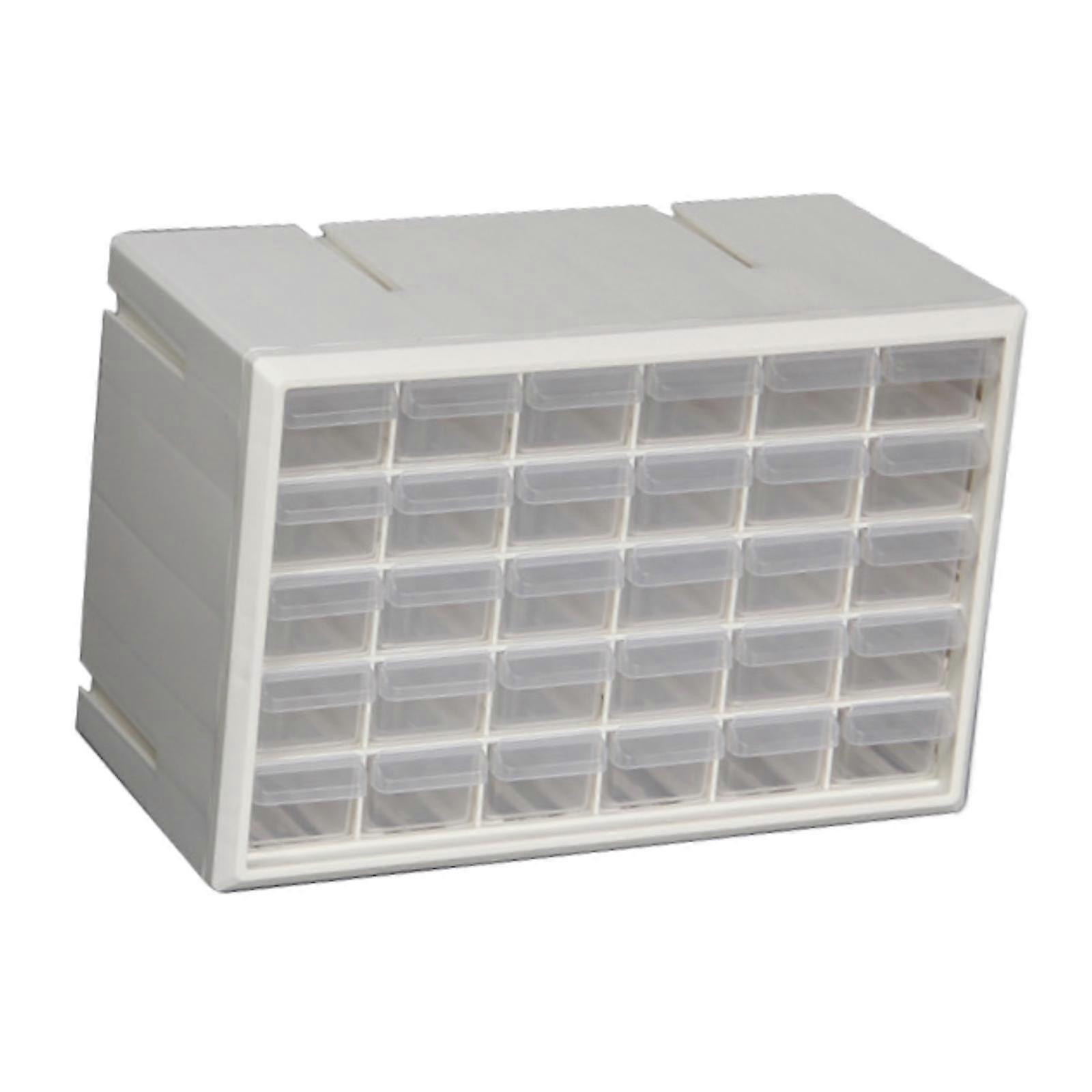 30 Drawer Storage Organizer,Cabinet Blocks Storage,30 Small Drawer Garage
