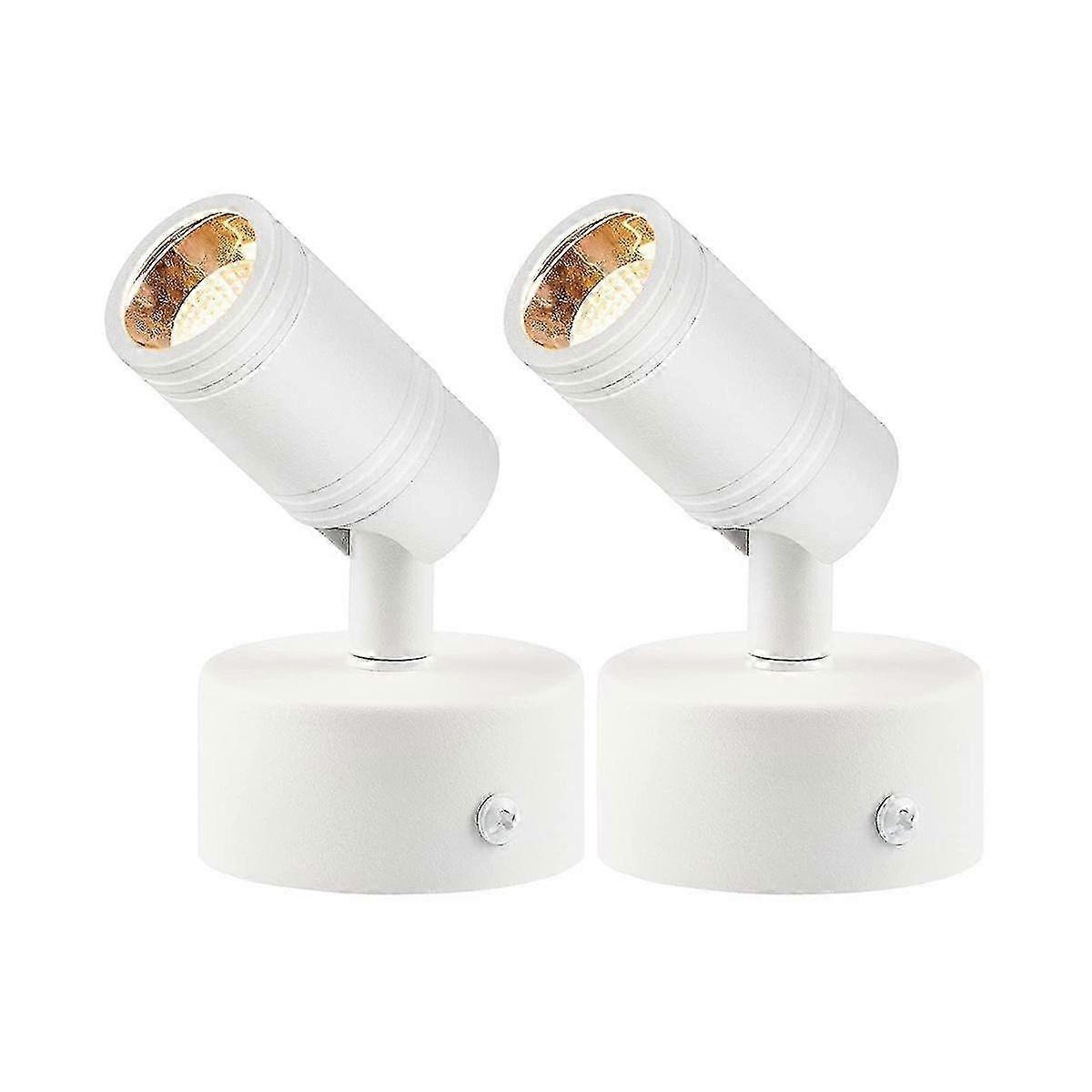 Luzes de Spot Led Internas, 3w Up Luzes Piso Interno, 3000k Uplights Iluminação Interna Plug Us f74