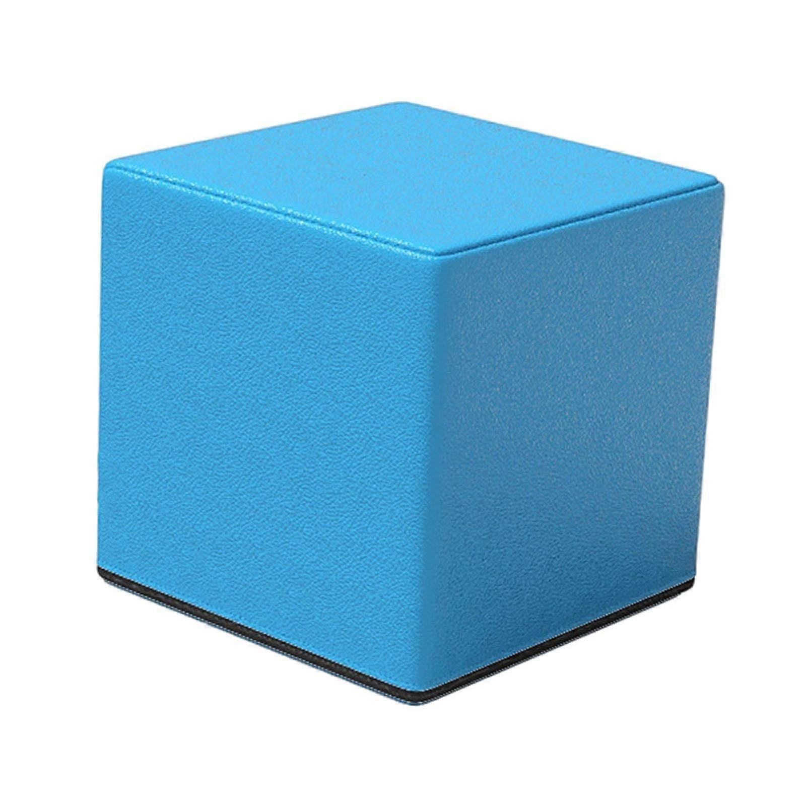 Yoga Block for Stretching Square Exercise Brick for Workout Fitness Home Gym Blue