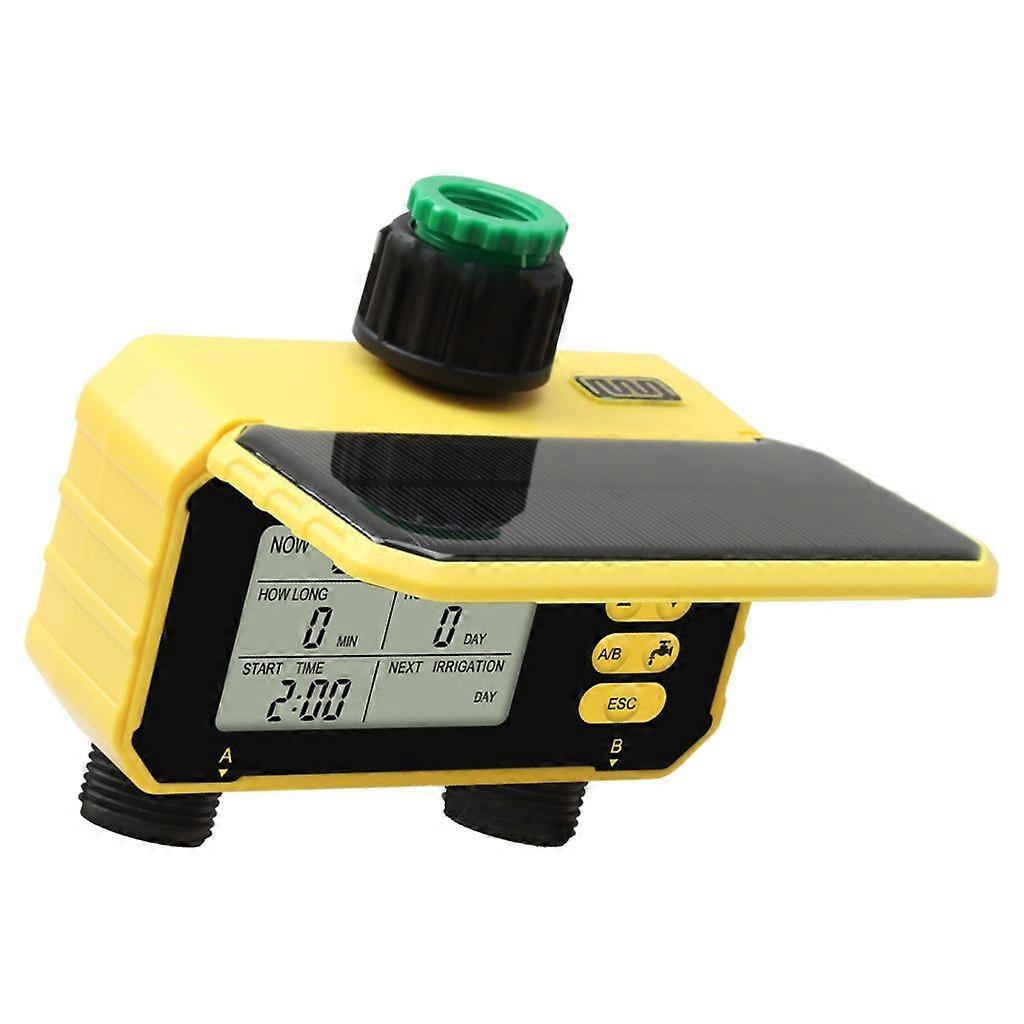 User Friendly Solar Irrigation Controller with Rainfall Detection for Gardens