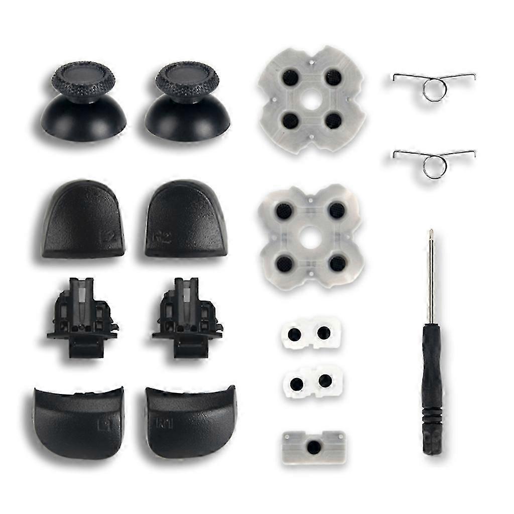 Conductive Rubber R1-L1 R2-Triggers for PS5 Controller Game Button With 2 Spring [jkw]