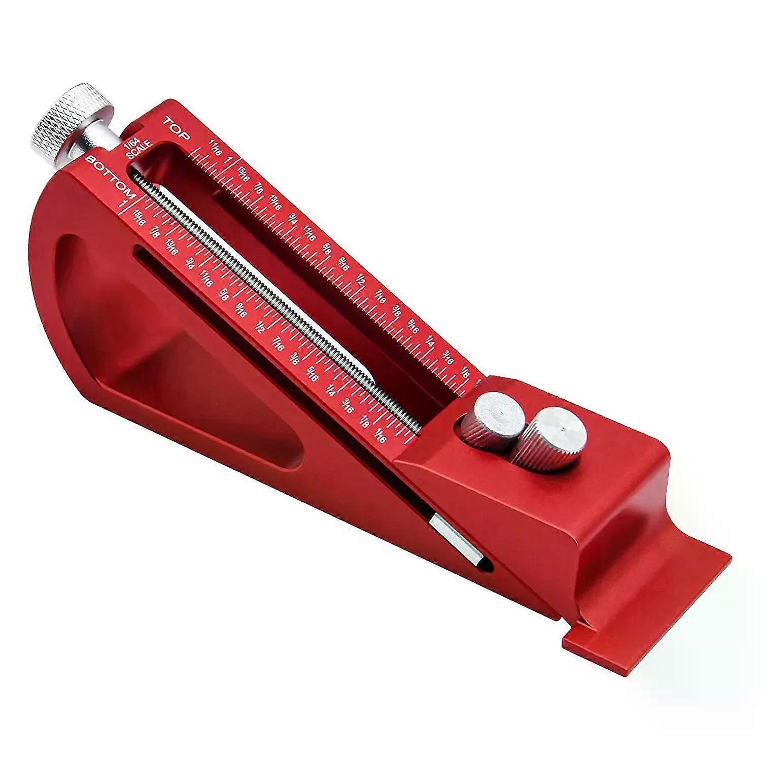 Adjustable Setup Block Height Gauge  Aluminum Precision Woodworking Tools for Router and Table Saw Accessories