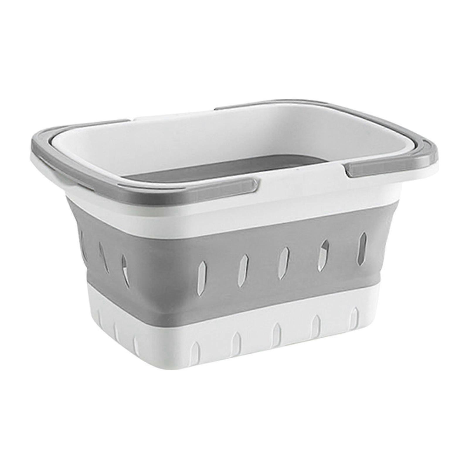 Folding Laundry Hampers Folding Bath with Drainage Hole, Versatile Foldable