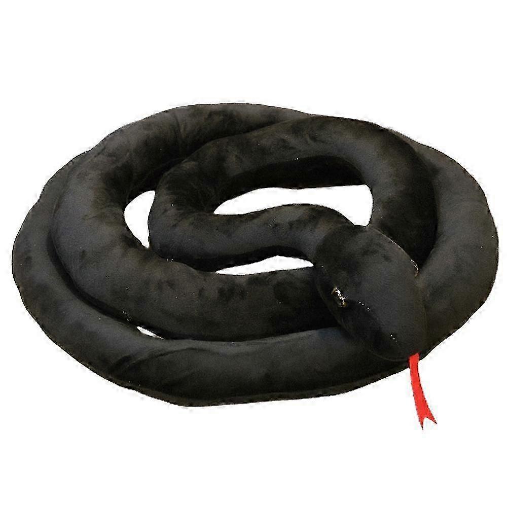 200cm Simulation Snake Stuffed Python Children Toy Plush Animal Snake Toy Home Decoration Gift For Kids And Friends
