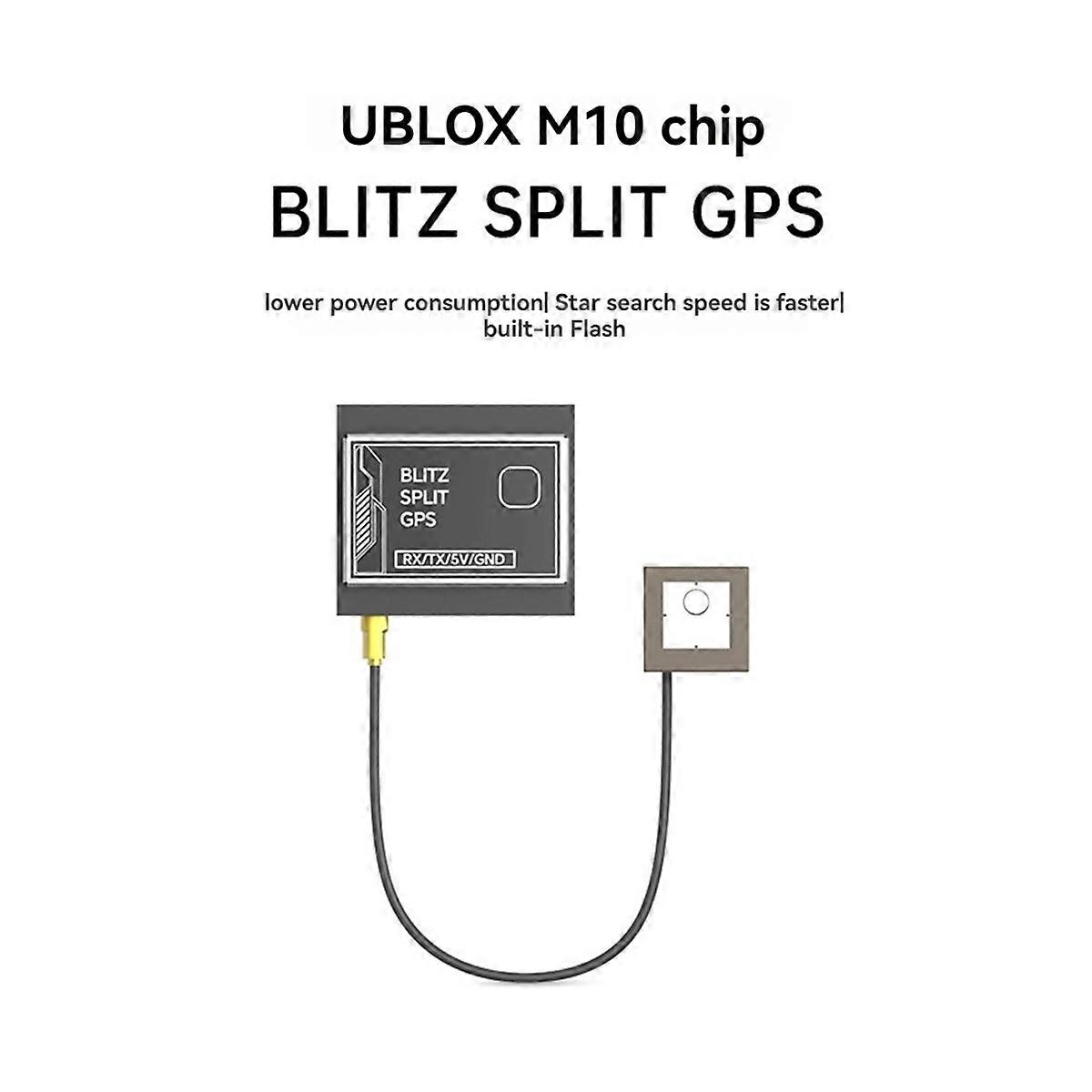 For SPLIT GPS Defender25 UBLOX M10 Onboard LNA for RC DIY FPV Racing Drone