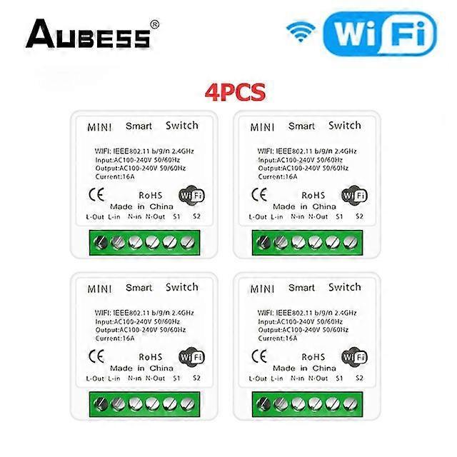 Tuya Zigbee / Wifi MINI Smart Switch 2 Way Control 16A Switch Smart Home