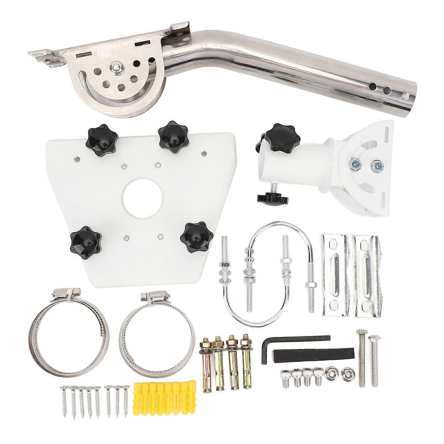 Satellite Adapter Kit Alloy Steel 360 Degree Heavy Duty Mounting Kit for Gen 3 V3 Standard Dish