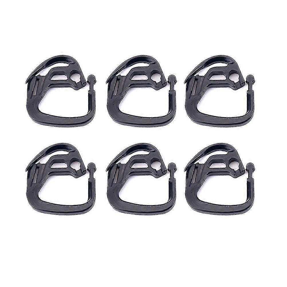 50pcs Black Shade Net Clips Holders Fasten Shade Net Hooks Curtain Hooks Garden Supplies Greenhouse