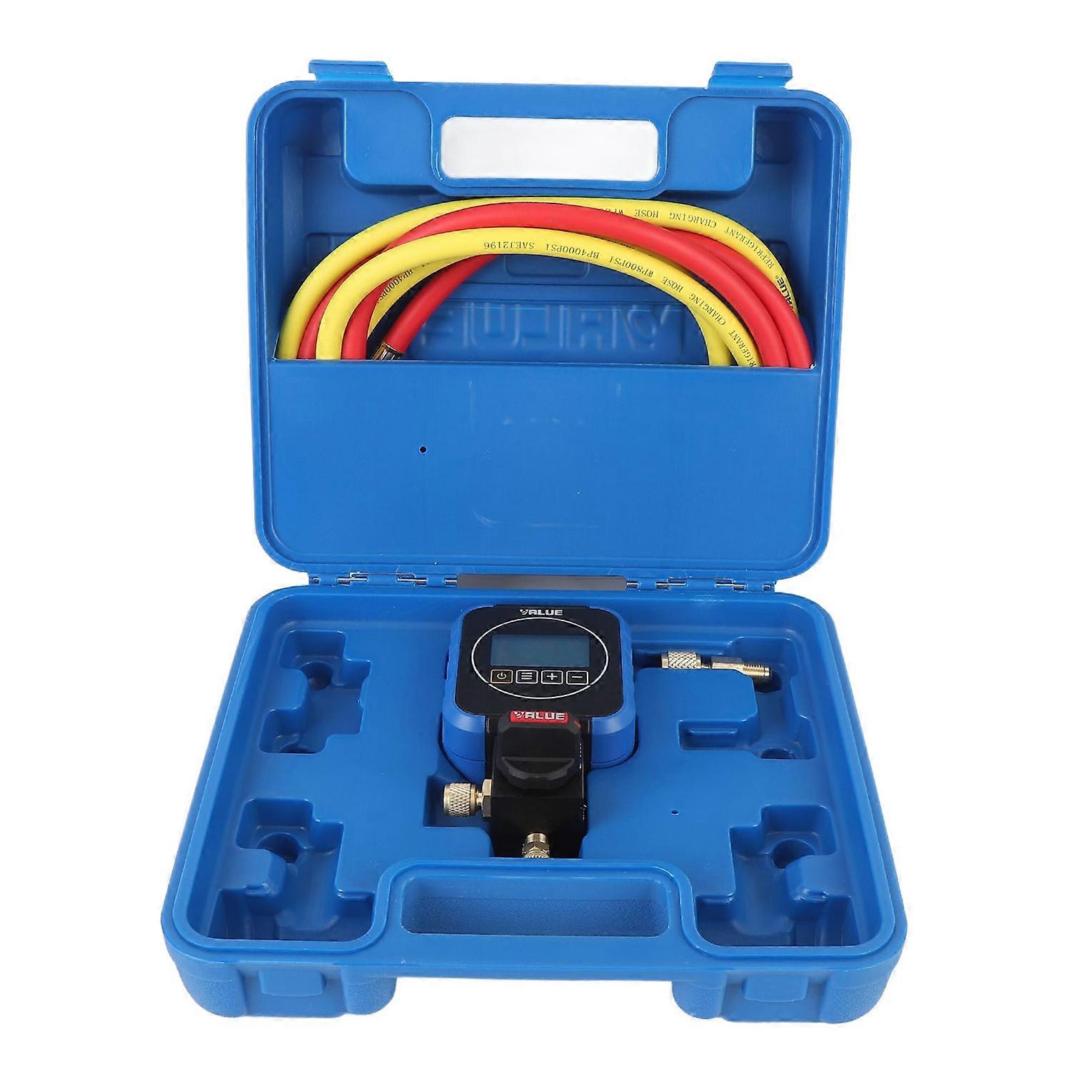 Coolant Refill Pressure Gauge 0-50bar High Accuracy Digital Display Electronic Pressure Meter and Ho