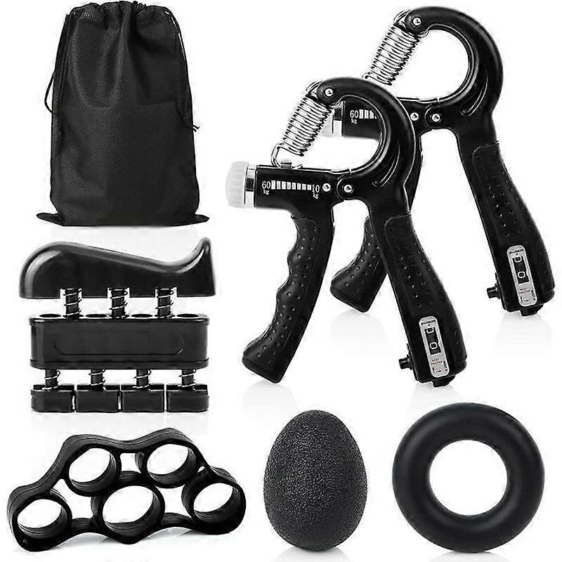 Finger Strength Exerciser Hand Exerciser Adjustable Grip Strength Training 10-60kg