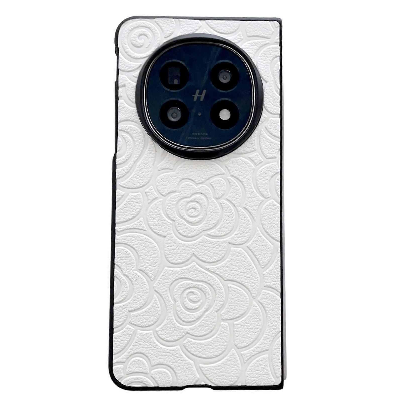 Impression Camellia Pattern Protective Phone Case