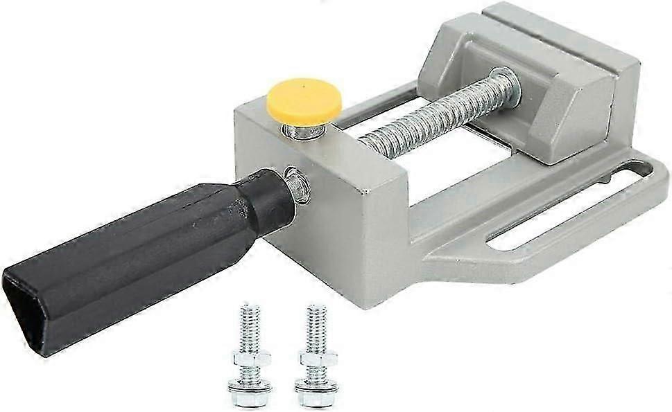 Adjustable Pillar Drill Press Vise - Quick Release Clamp for Woodworking Workshop