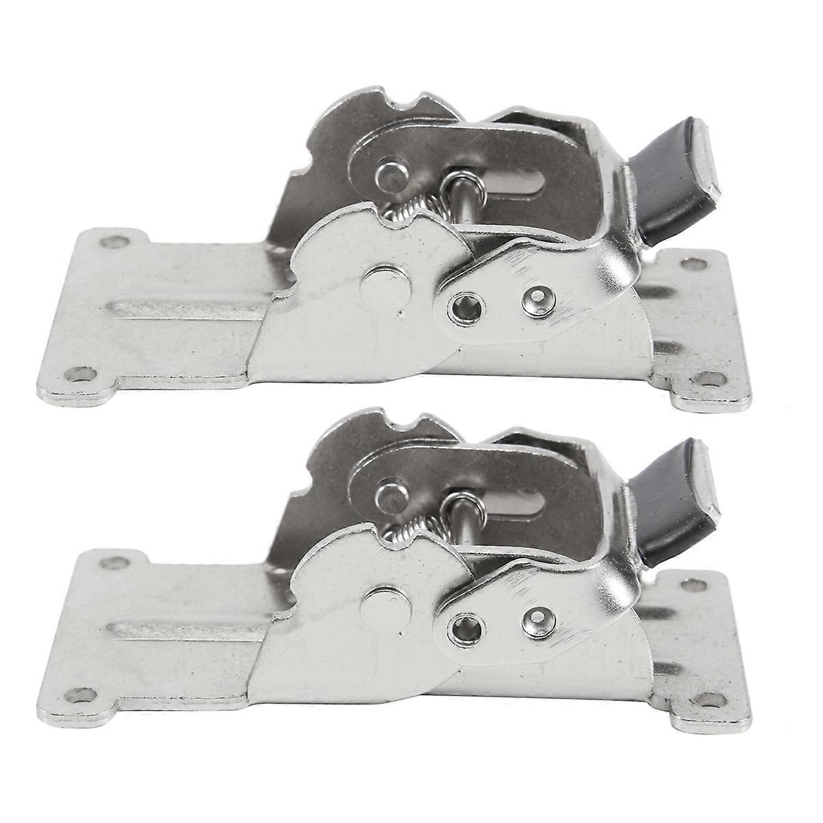 2PCS 0-90-180 Degree Self-Locking Folding Hinge Table Legs Folding